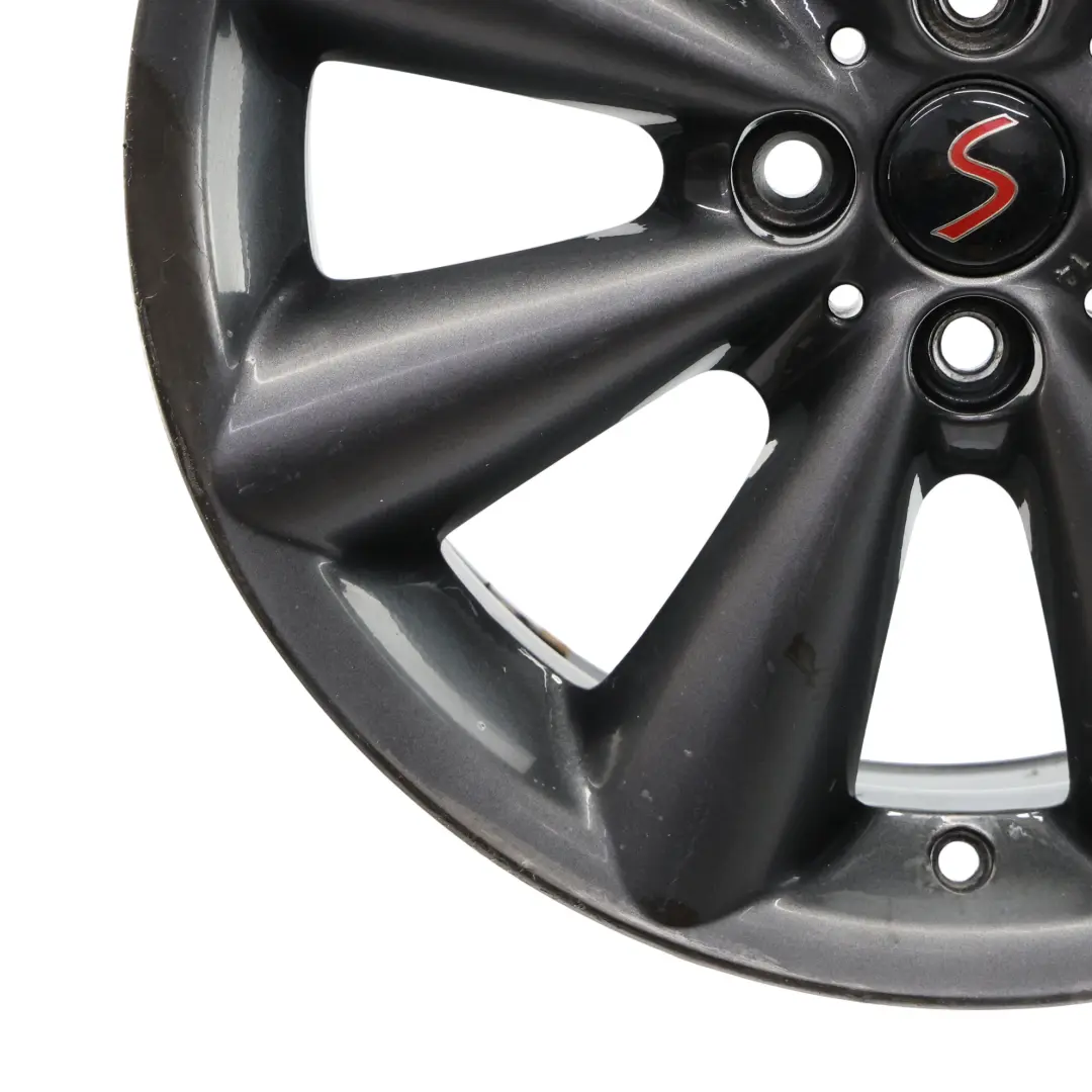 Grau Alufelge Alu Felge 17" 7J ET:48 Conical Spoke 121 Mini Cooper R55 R56 - SKU 6857070-1 - Teilenummer 6857070
