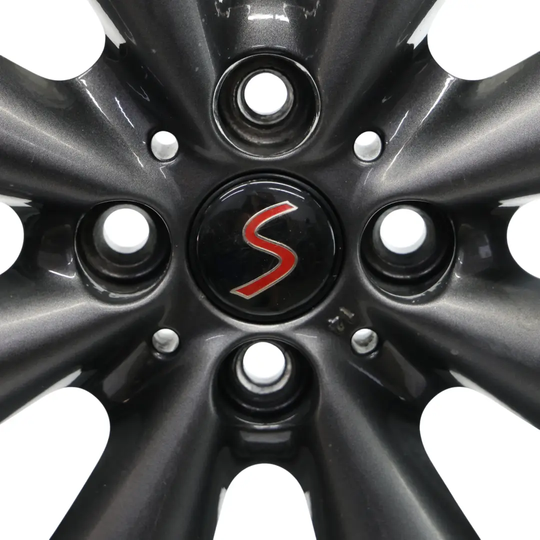 Grau Alufelge Alu Felge 17" 7J ET:48 Conical Spoke 121 Mini Cooper R55 R56 - SKU 6857070-1 - Teilenummer 6857070