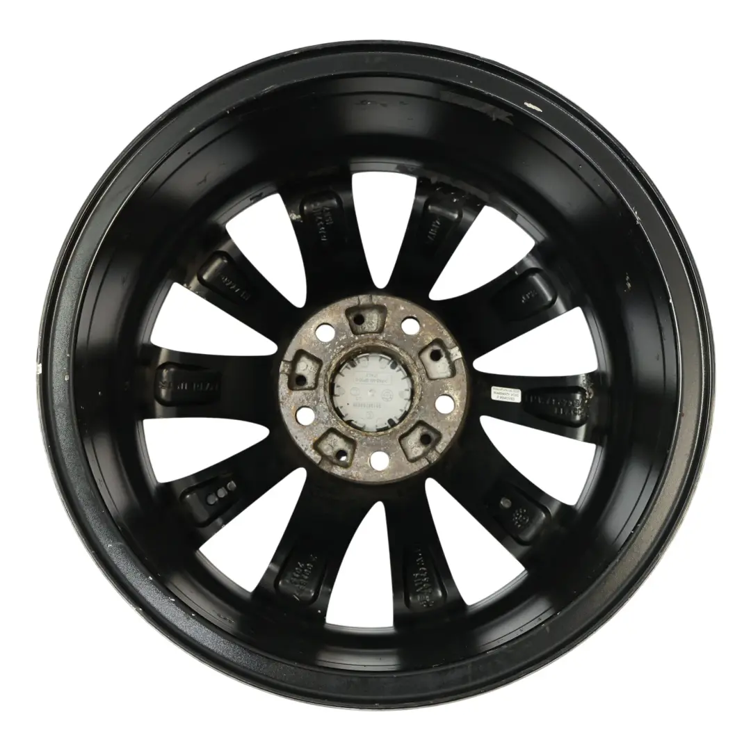 BMW F30 F31 F32 Llanta De Aleación Negra 17" Styling 413 7,5J ET:37 6867126