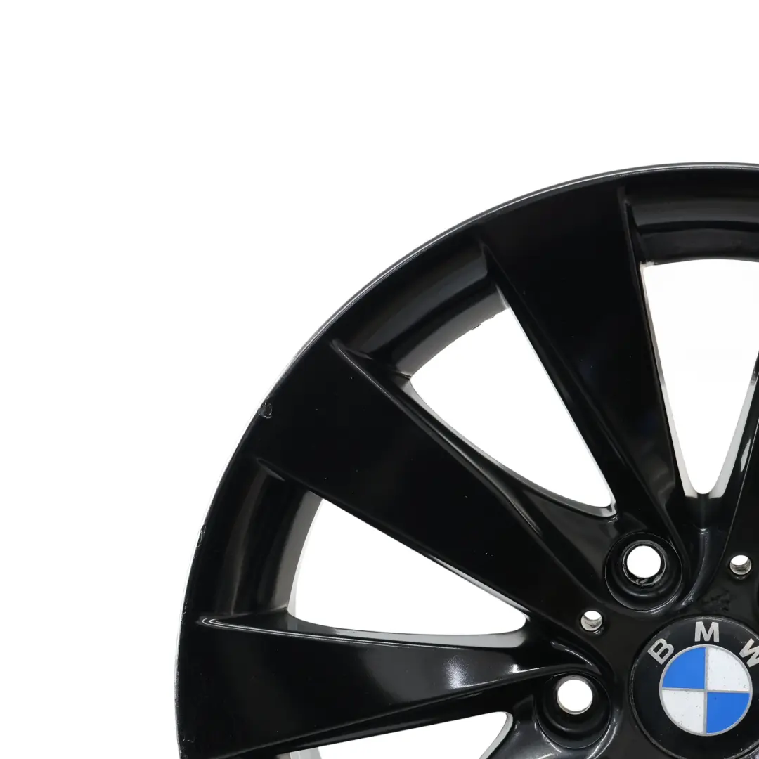 BMW F30 F31 F32 Llanta De Aleación Negra 17" Styling 413 7,5J ET:37 6867126