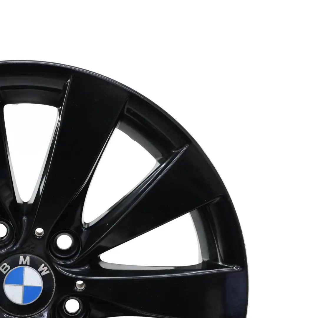 BMW F30 F31 F32 Llanta De Aleación Negra 17" Styling 413 7,5J ET:37 6867126