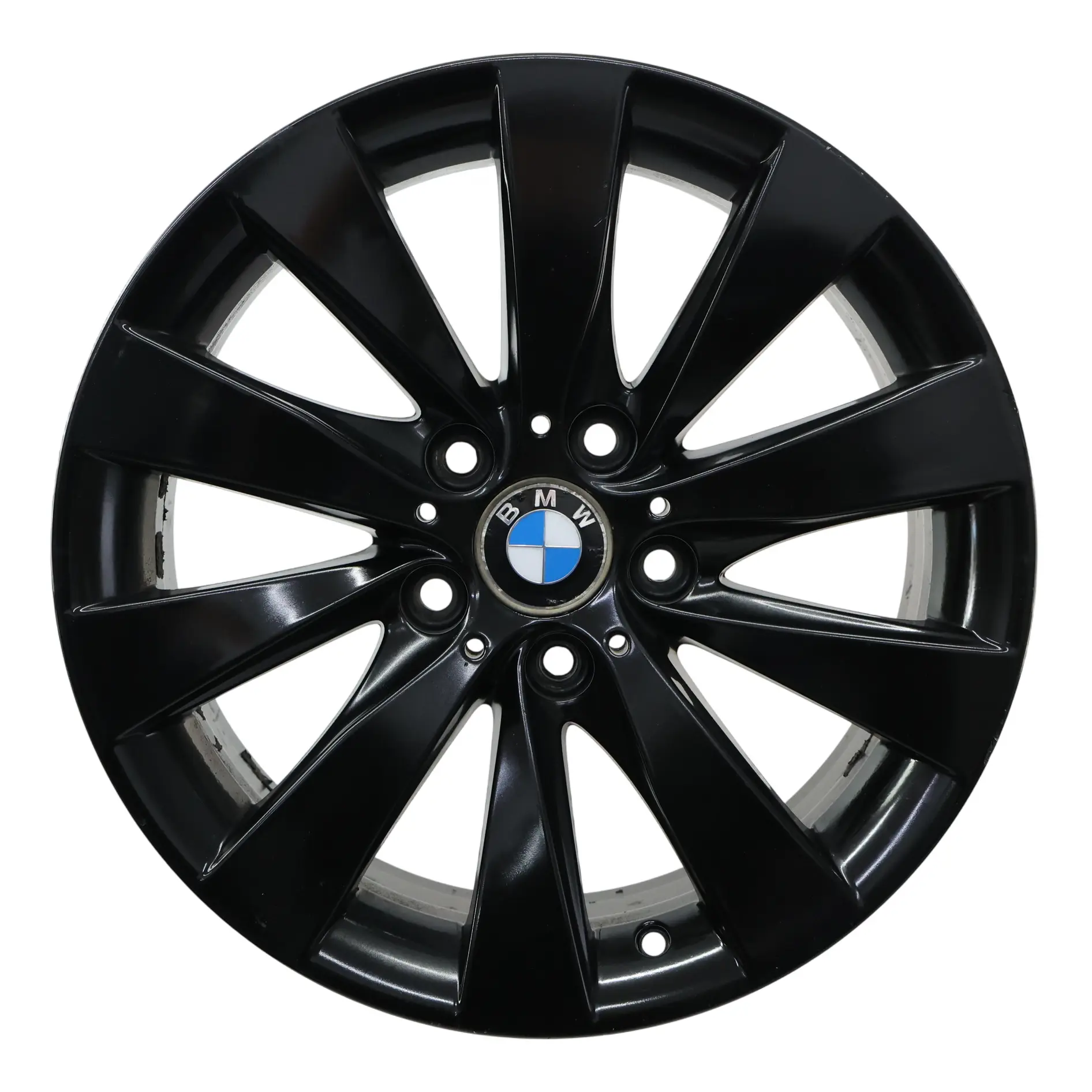 BMW F30 F31 F32 Black Alloy Wheel Rim 17" Styling 413 7,5J ET:37 6867126