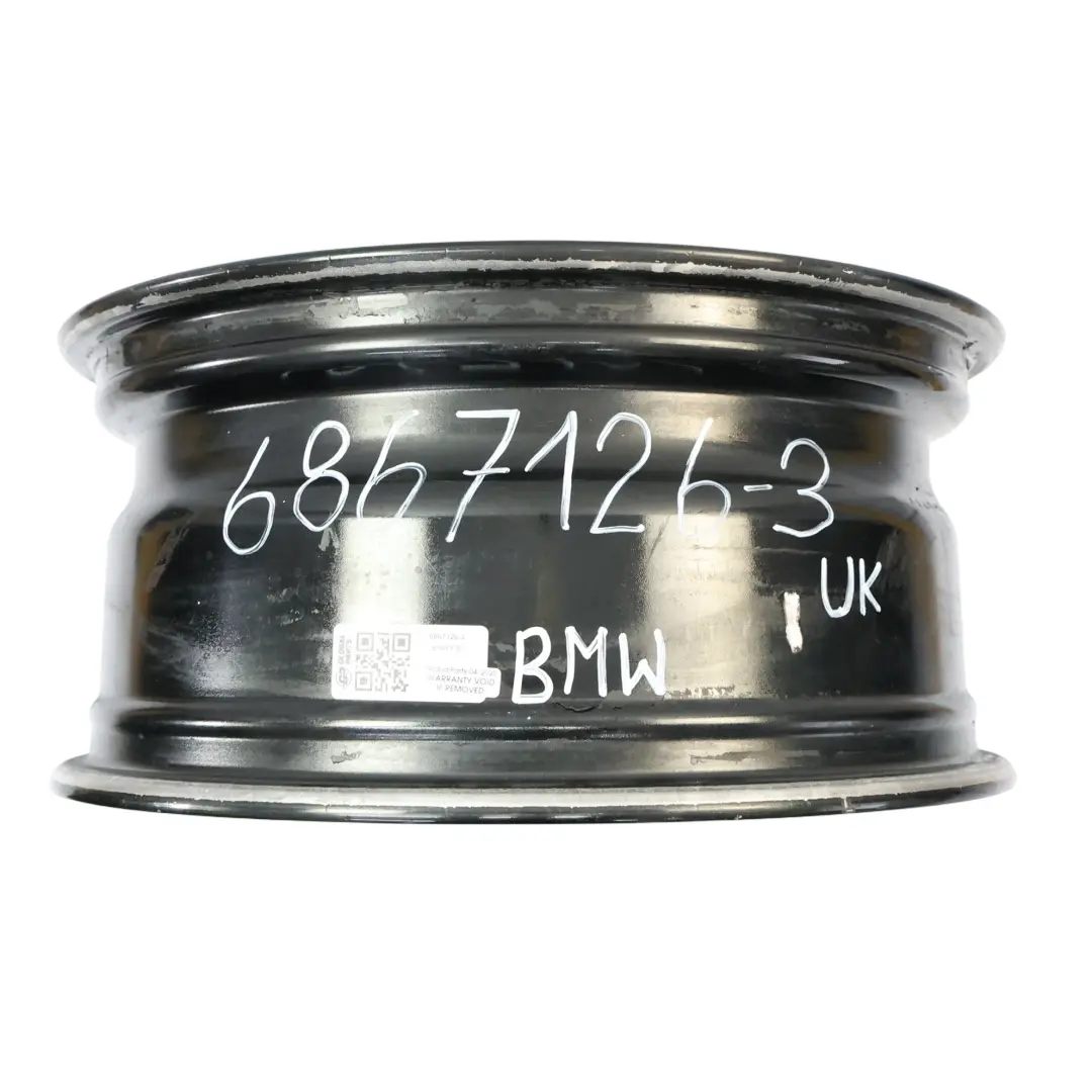 BMW F30 F31 F32 Black Alloy Wheel Rim 17" Styling 413 7,5J ET:37 6867126