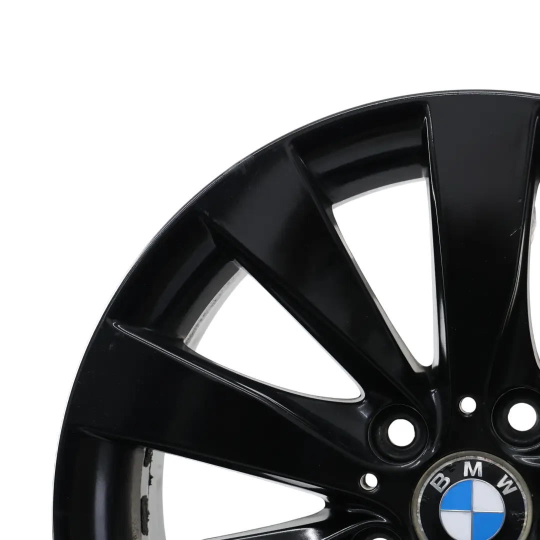 BMW F30 F31 F32 Black Alloy Wheel Rim 17" Styling 413 7,5J ET:37 6867126
