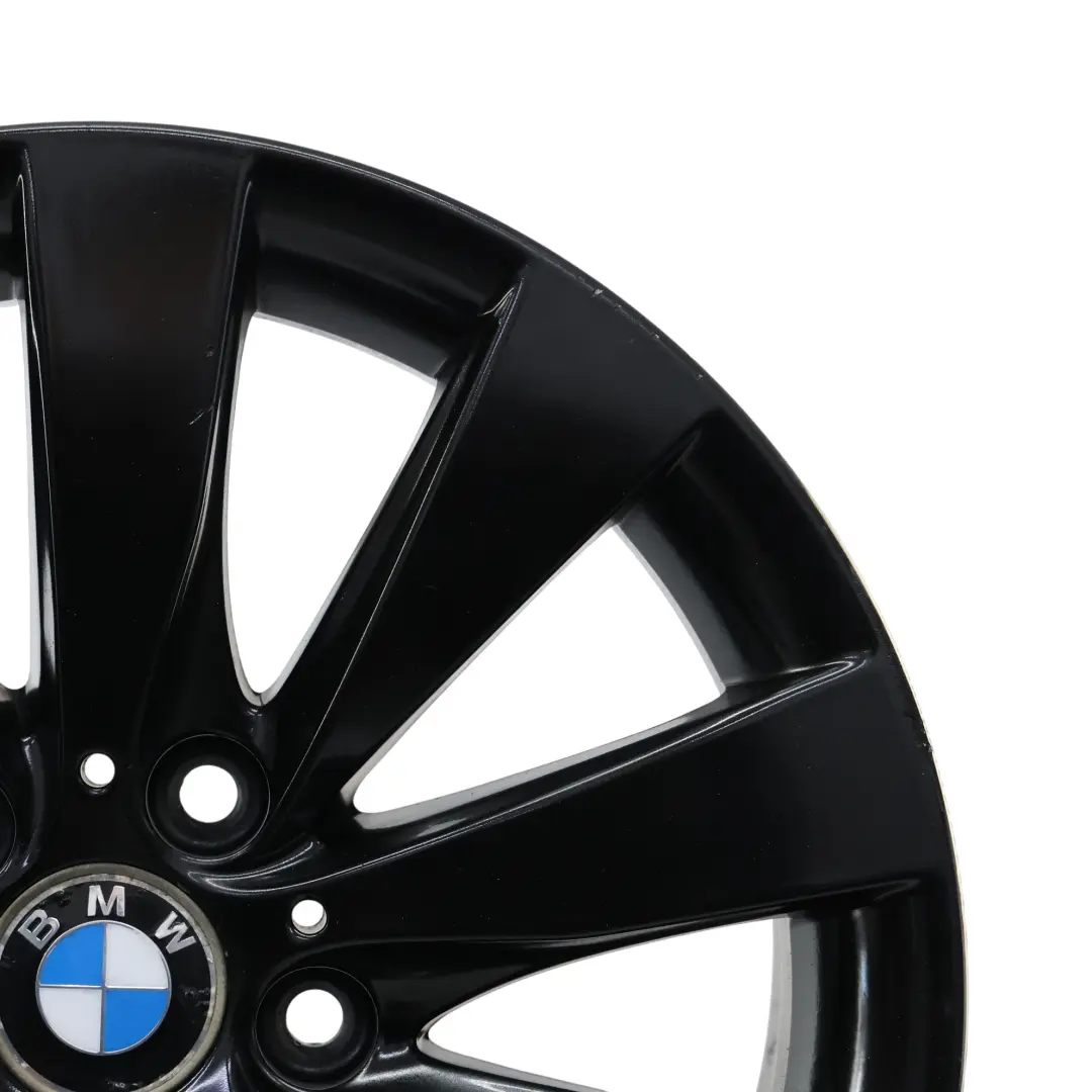 BMW F30 F31 F32 Black Alloy Wheel Rim 17" Styling 413 7,5J ET:37 6867126