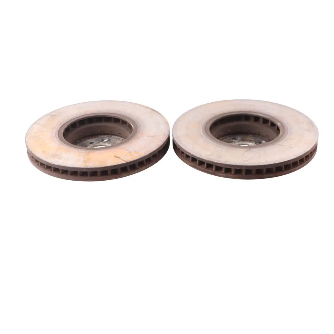 Brake Disc BMW F10 F11 F12 Front Wheel Ventilated Left Right N/O/S Set 6898729