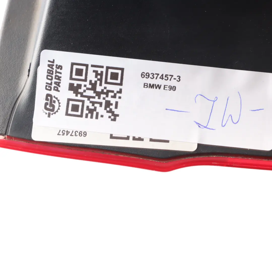 Back Lamp Tail Light Left N/S Tail Black Taillight Depo BMW E90 Rear - SKU 6937457-3 - Part number 6937457
