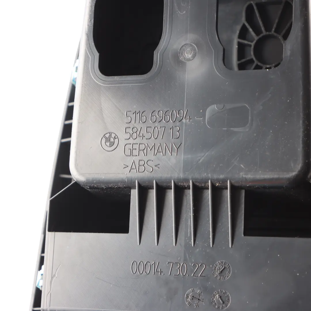 BMW E92 E93 Rear Seat Storage Compartment Tray Cover Black 696094