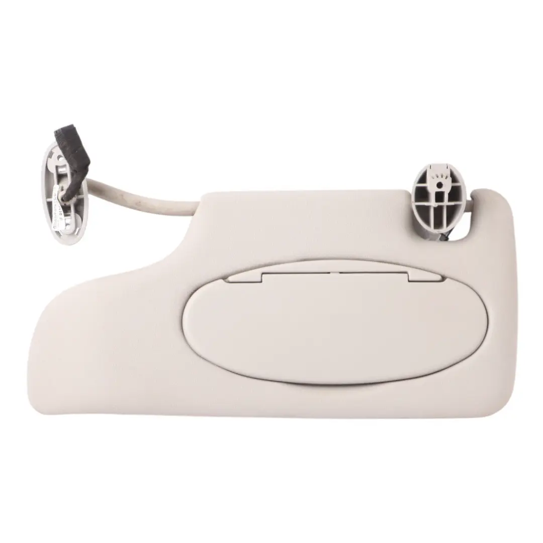 Mini Cooper R50 Sun Visor Mirror Illuminated Left N/S Horizon Grey Sunroof