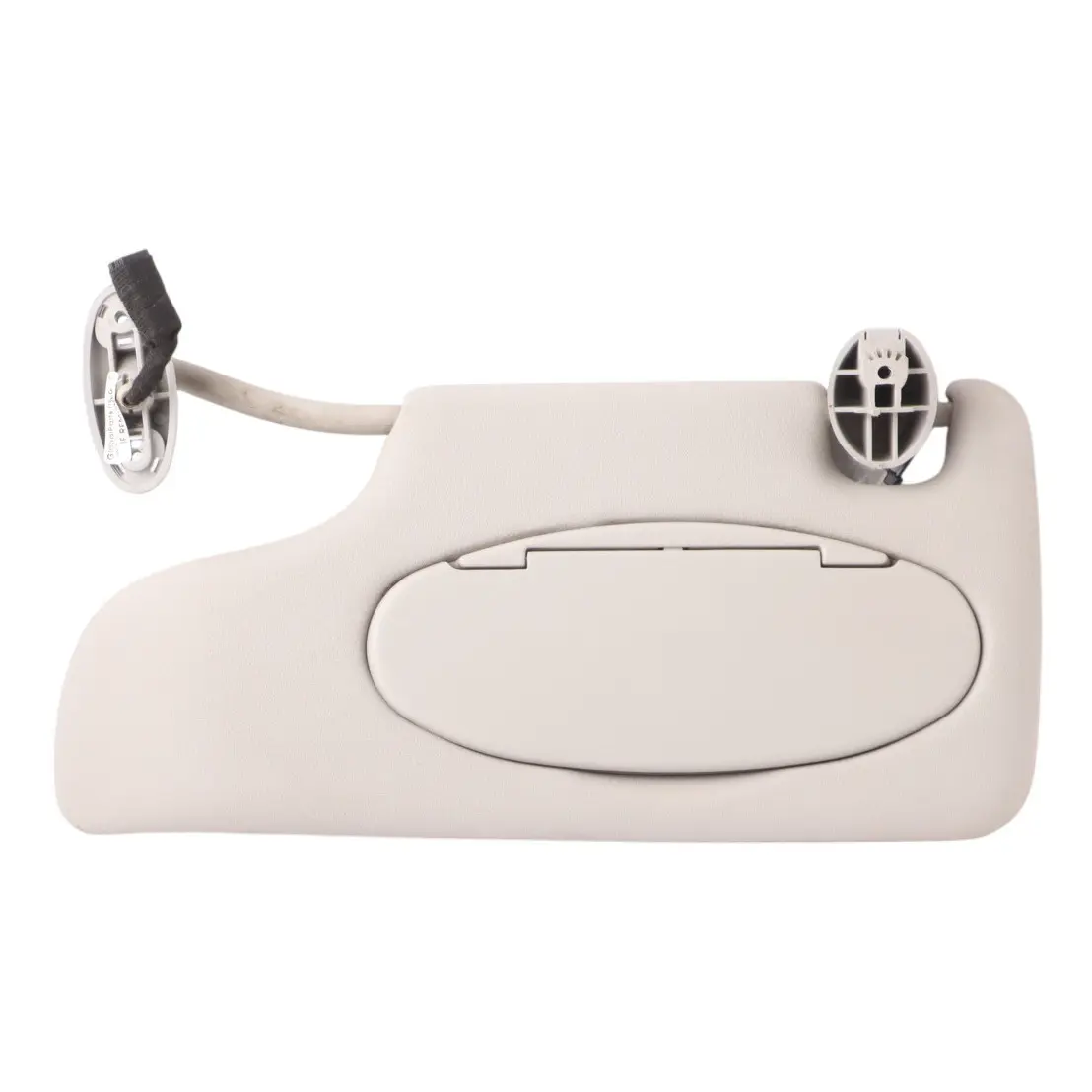 Mini Cooper R50 Sun Visor Mirror Illuminated Left N/S Horizon Grey Sunroof