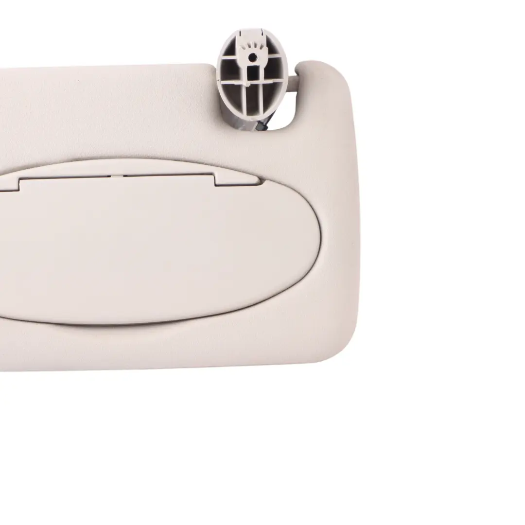 Mini Cooper R50 Sun Visor Mirror Illuminated Left N/S Horizon Grey Sunroof
