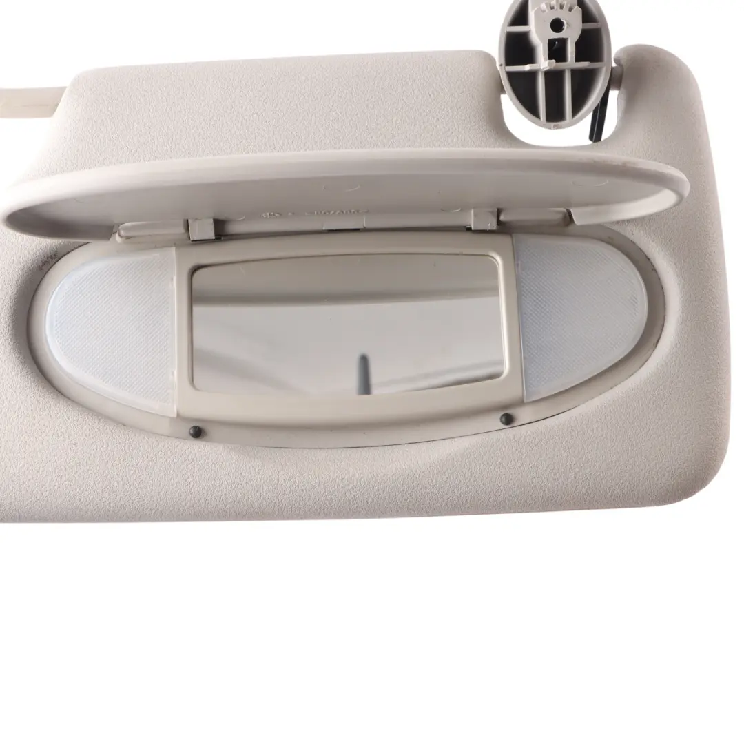 Mini Cooper R50 Sun Visor Mirror Illuminated Left N/S Horizon Grey Sunroof