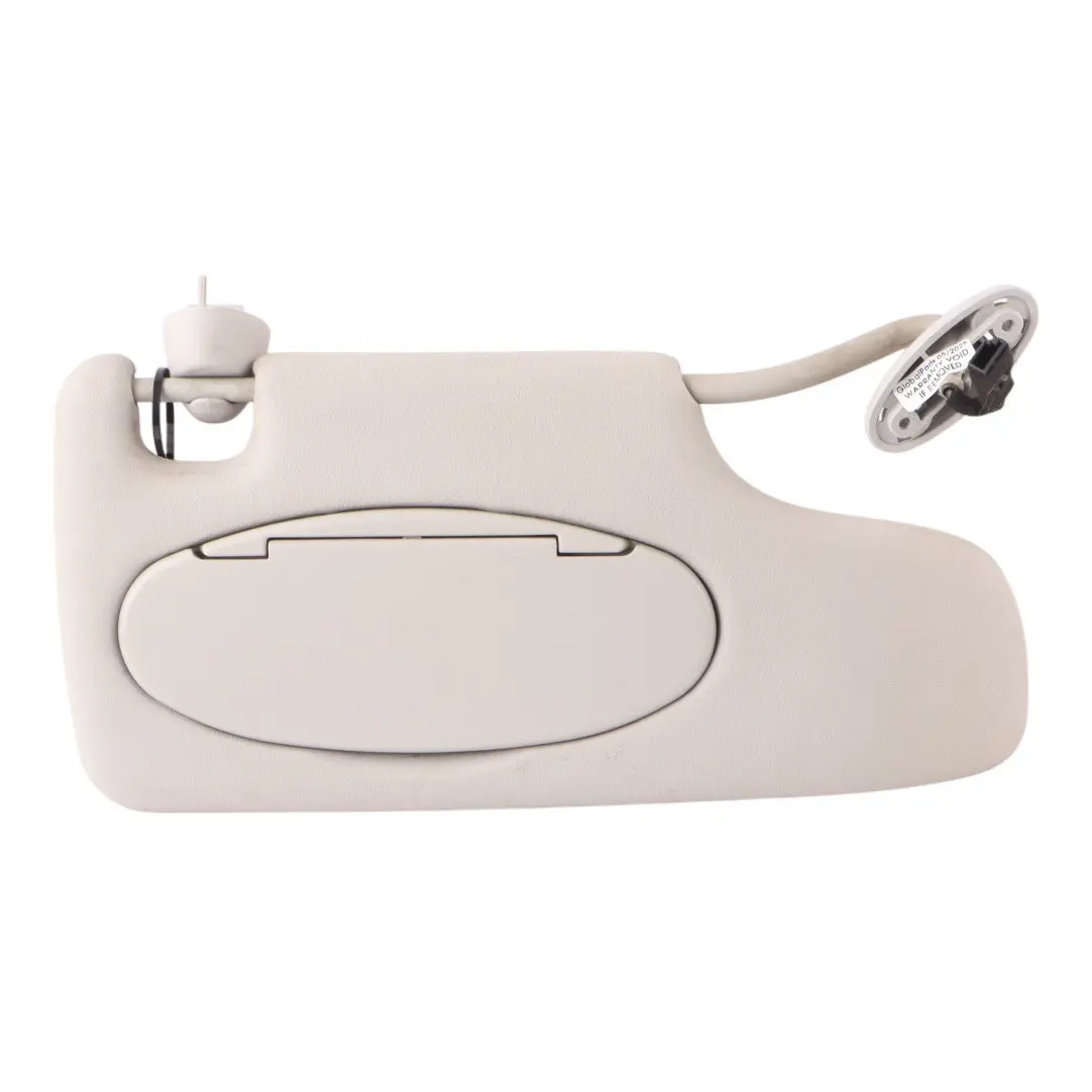 Mini Cooper R50 Sun Visor Mirror Illuminated Right O/S Horizon Grey Sunroof