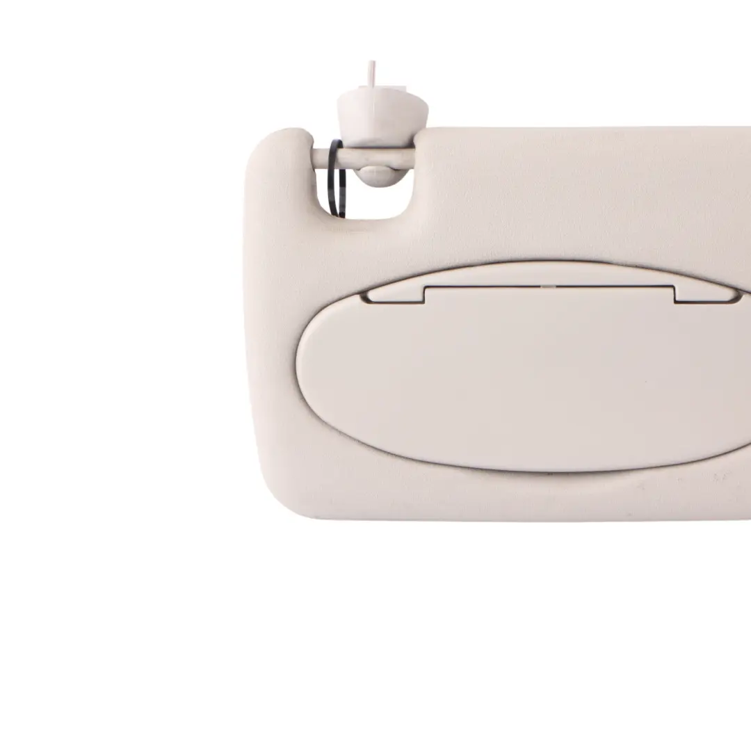Mini Cooper R50 Sun Visor Mirror Illuminated Right O/S Horizon Grey Sunroof