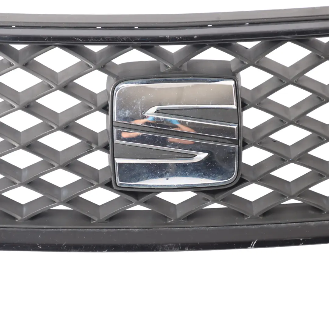 Seat Ibiza IV FR Front Bumper Grille Middle Radiator Cover Panel 6J0853654H