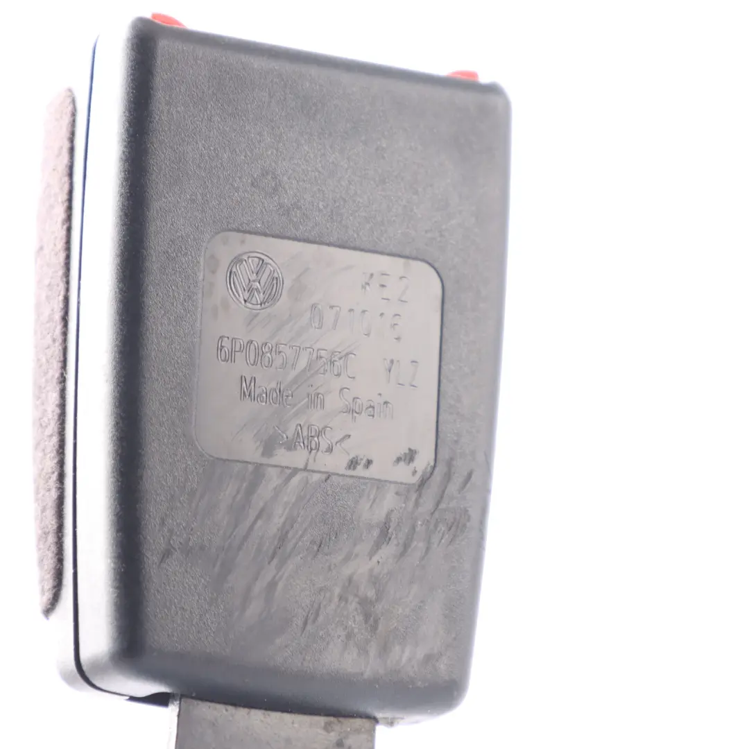 Front Seat Belt Seatbelt Buckle Tensioner Right O/S Seat Ibiza IV - SKU 6P0857756C - Part number 6P0857756C