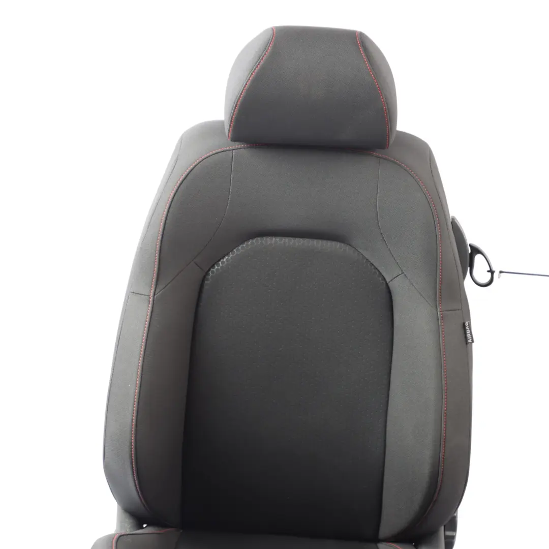 Seat Ibiza FR T 3 Door Front Seat Heated Left N/S Cloth Black