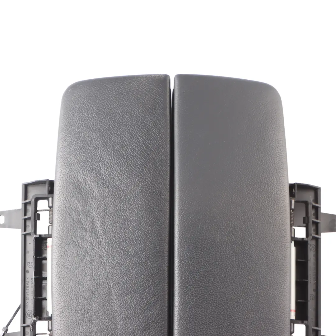 Centre Armrest Cover BMW E65 E66 E67 Front Leather Schwarz Black Set 