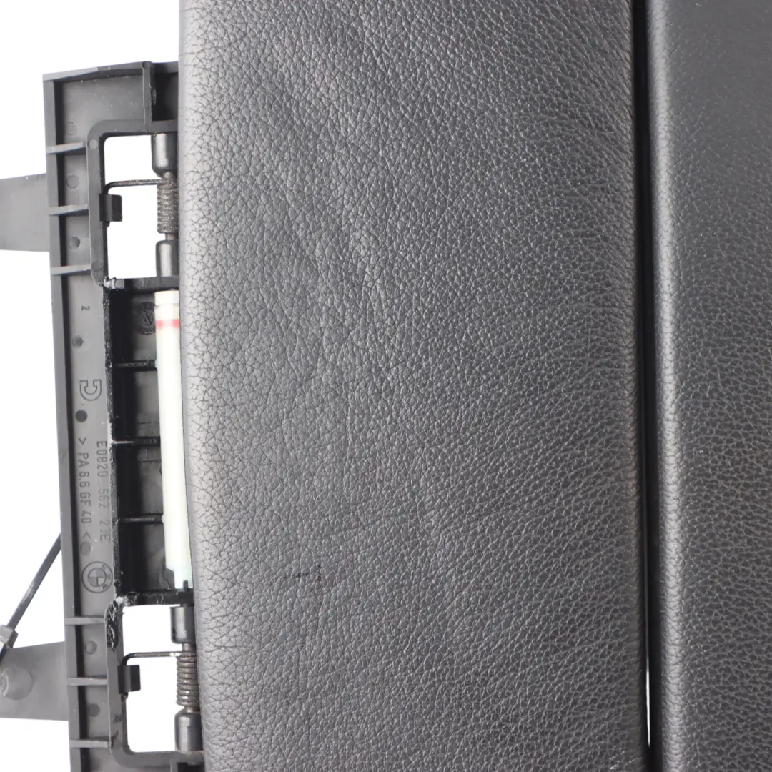 Centre Armrest Cover BMW E65 E66 E67 Front Leather Schwarz Black Set 