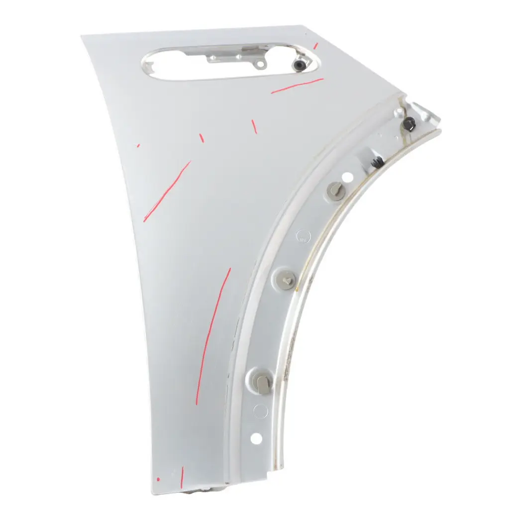 Mini R50 R53 Front Right O/S Side Panel Fender Wing Pure Silver Metallic - 900