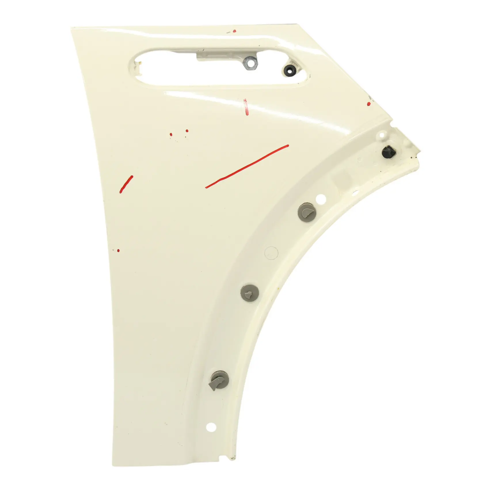 Mini R50 R53 Side Panel Front Right O/S Side Fender Wing Pepper White - 850