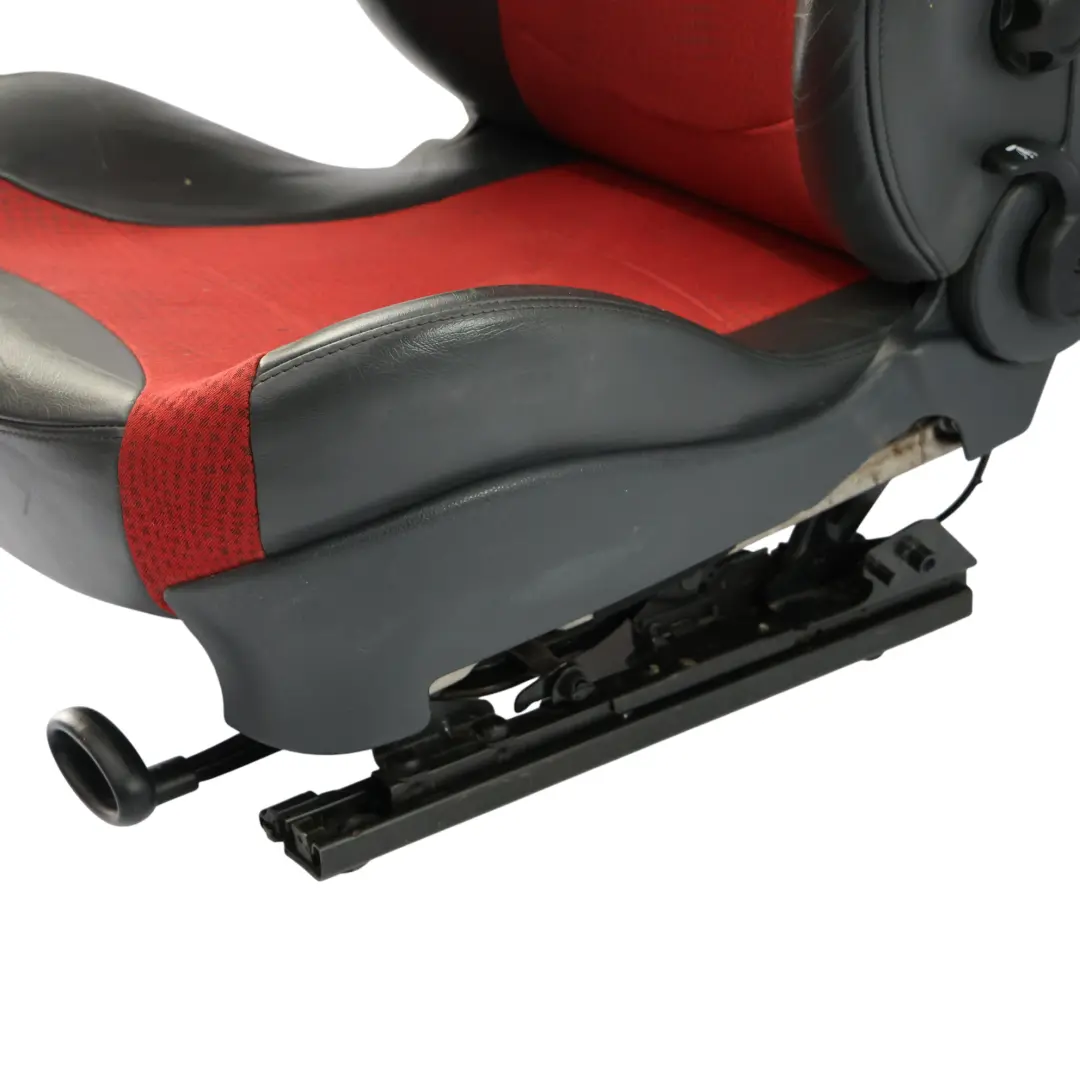 Front Sport Seat Left N/S Kaleido Cloth Leather Tartan Red Mini Cooper One R50 - SKU 7073011-1 - Part number 7073011