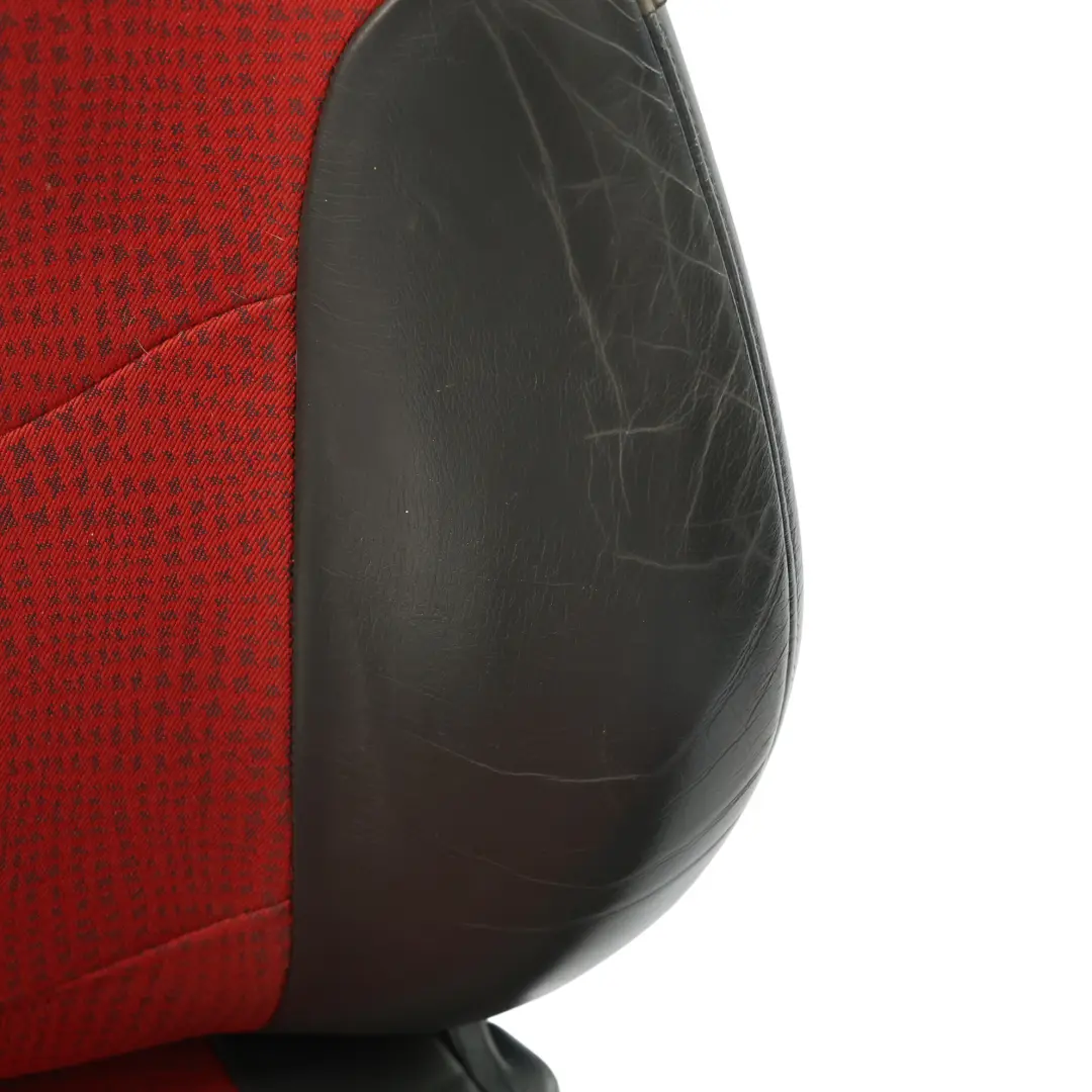 Front Sport Seat Left N/S Kaleido Cloth Leather Tartan Red Mini Cooper One R50 - SKU 7073011-1 - Part number 7073011
