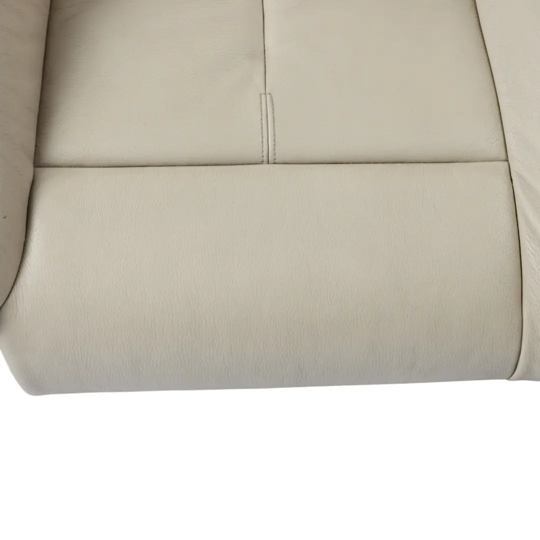 BMW E63 E64 Rear Seat Cover Sofa Bench Cream Beige Leather Dakota Back Seat