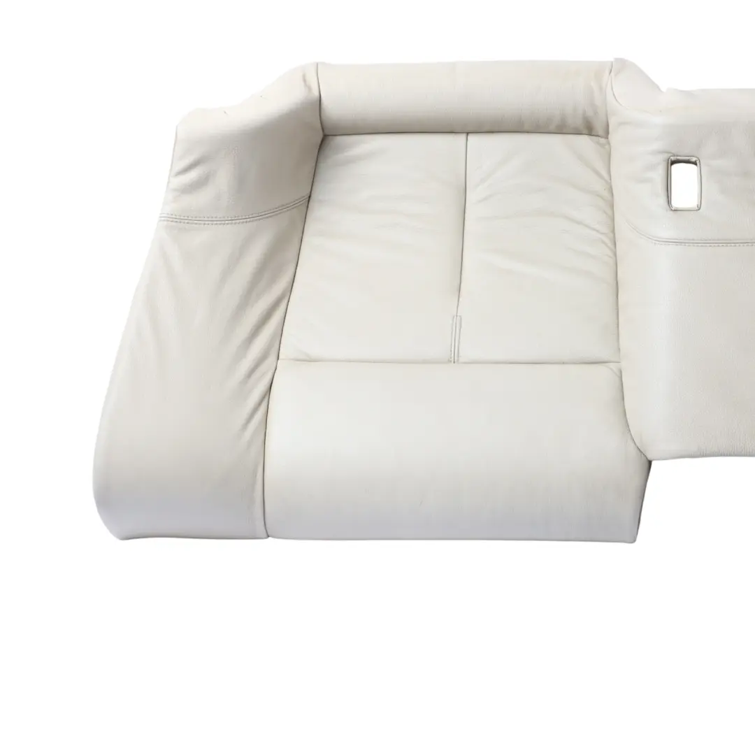 BMW E63 E64 Rear Seat Cover Sofa Bench Cream Beige Leather Dakota Back Seat