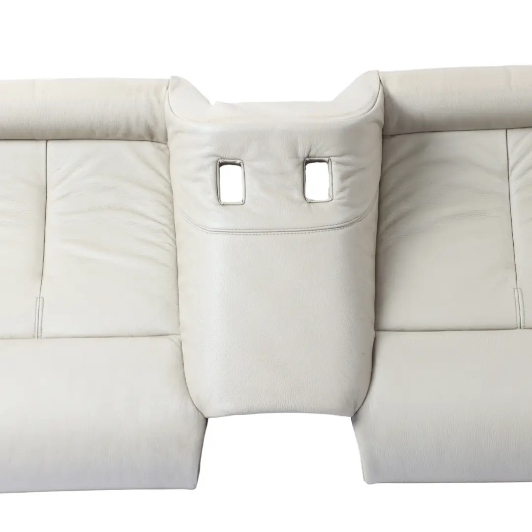 BMW E63 E64 Rear Seat Cover Sofa Bench Cream Beige Leather Dakota Back Seat