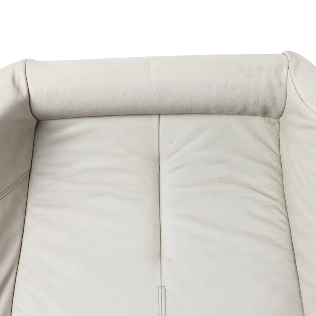 BMW E63 E64 Rear Seat Cover Sofa Bench Cream Beige Leather Dakota Back Seat