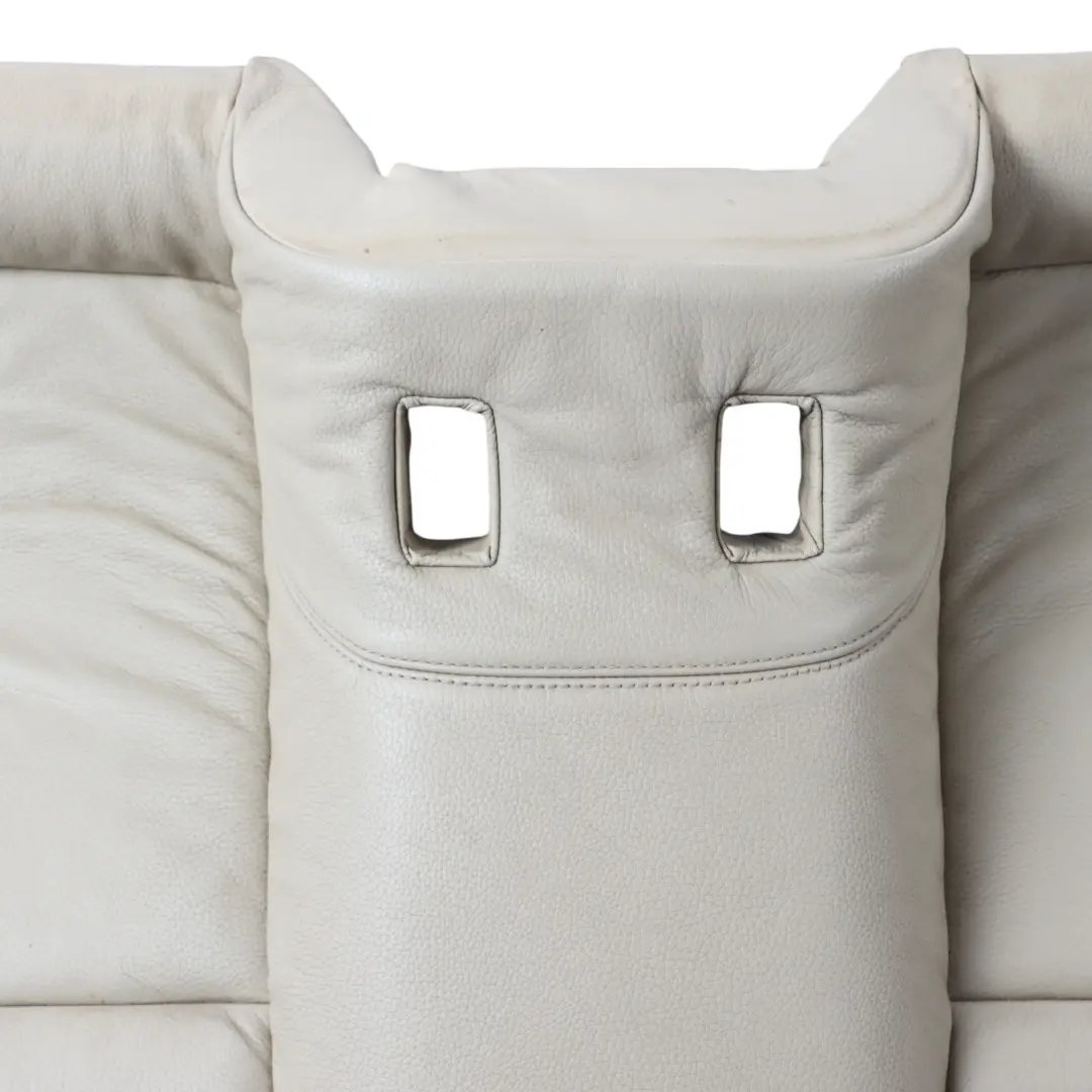 BMW E63 E64 Rear Seat Cover Sofa Bench Cream Beige Leather Dakota Back Seat
