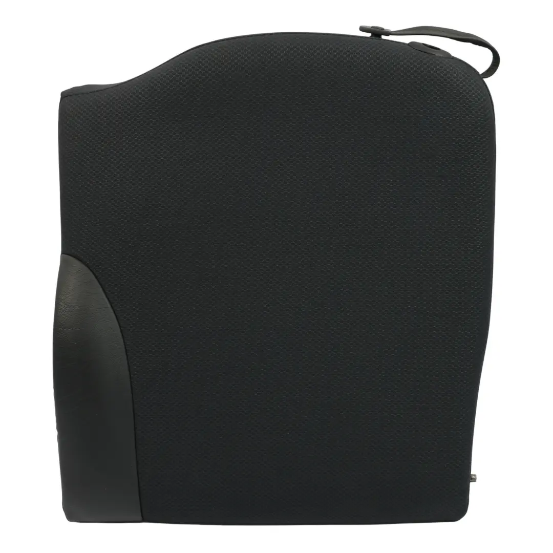BMW Mini Cabrio R52 Rear Left N/S Cloth / Leather Molette Seat Backrest Black