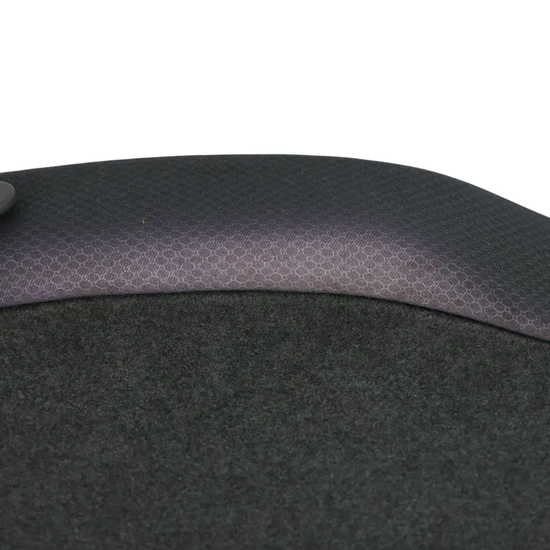 BMW Mini Cabrio R52 Rear Left N/S Cloth / Leather Molette Seat Backrest Black