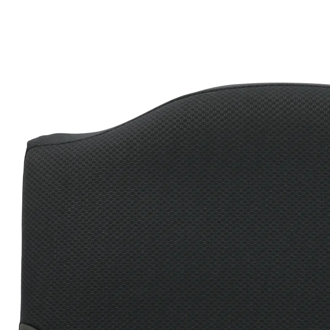 BMW Mini Cabrio R52 Rear Left N/S Cloth / Leather Molette Seat Backrest Black