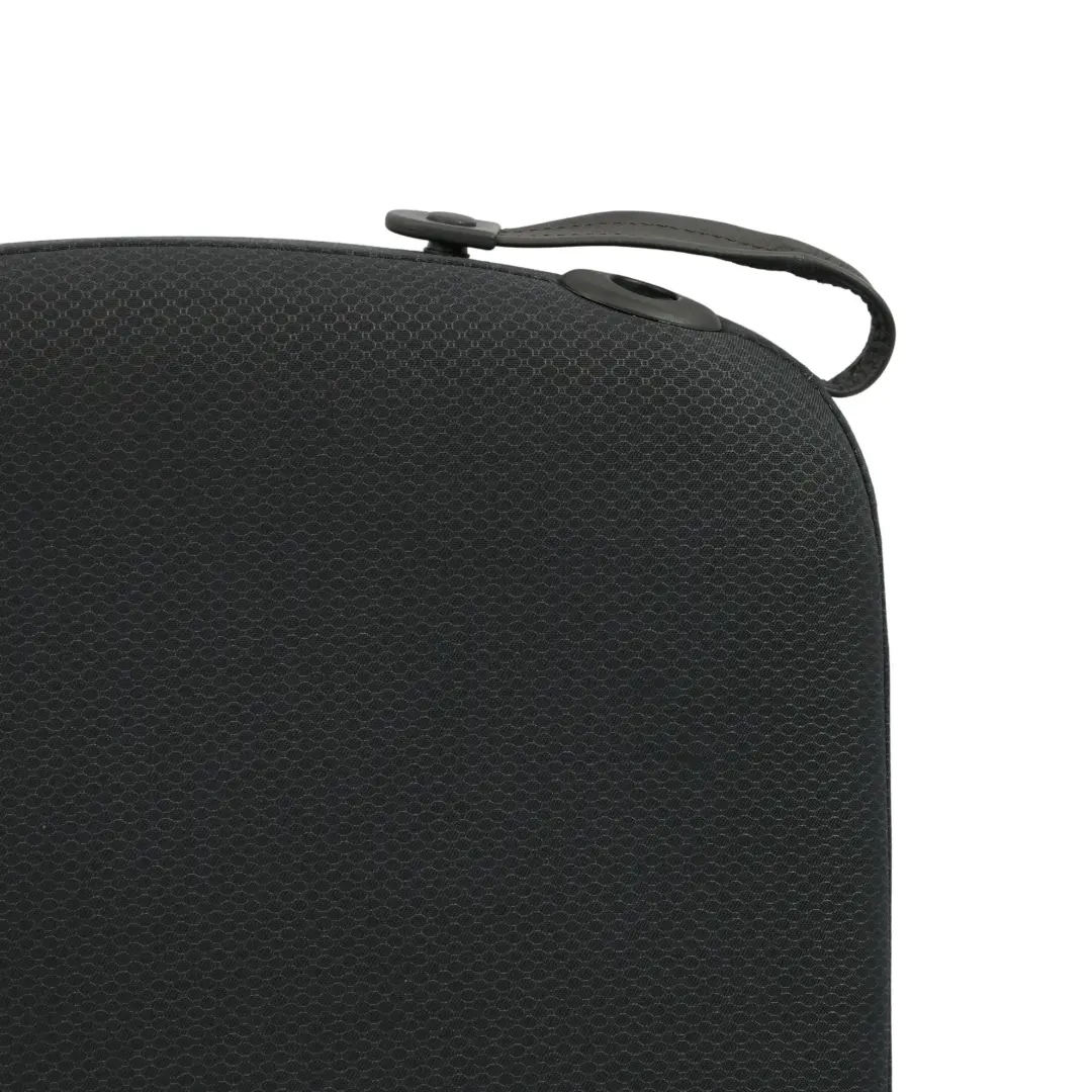 BMW Mini Cabrio R52 Rear Left N/S Cloth / Leather Molette Seat Backrest Black