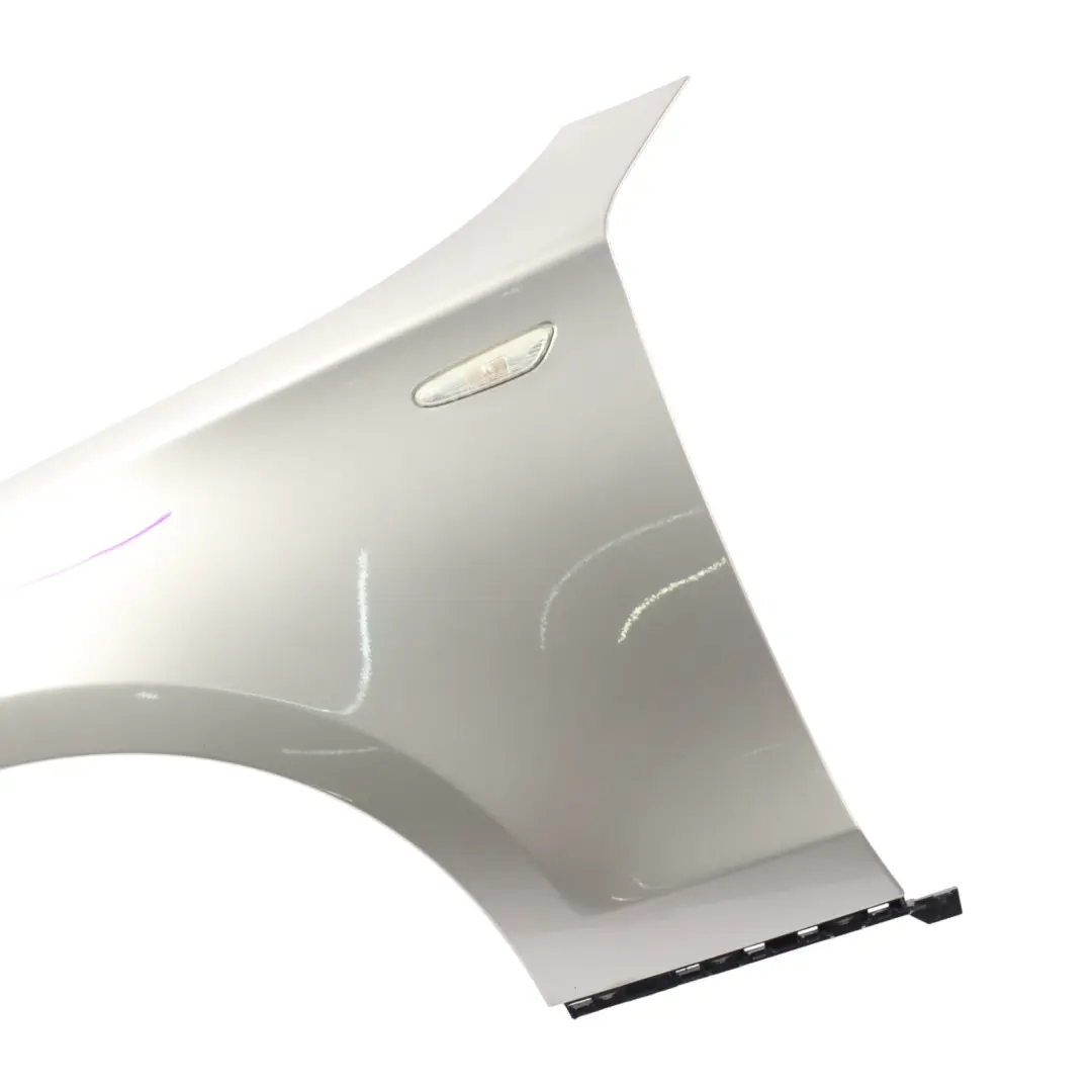 Side Panel BMW E81 E87 Wing Fender Front Left N/S Kaschmirsilber Silver - A72  - SKU 7133227-KAS - Part number 7133227