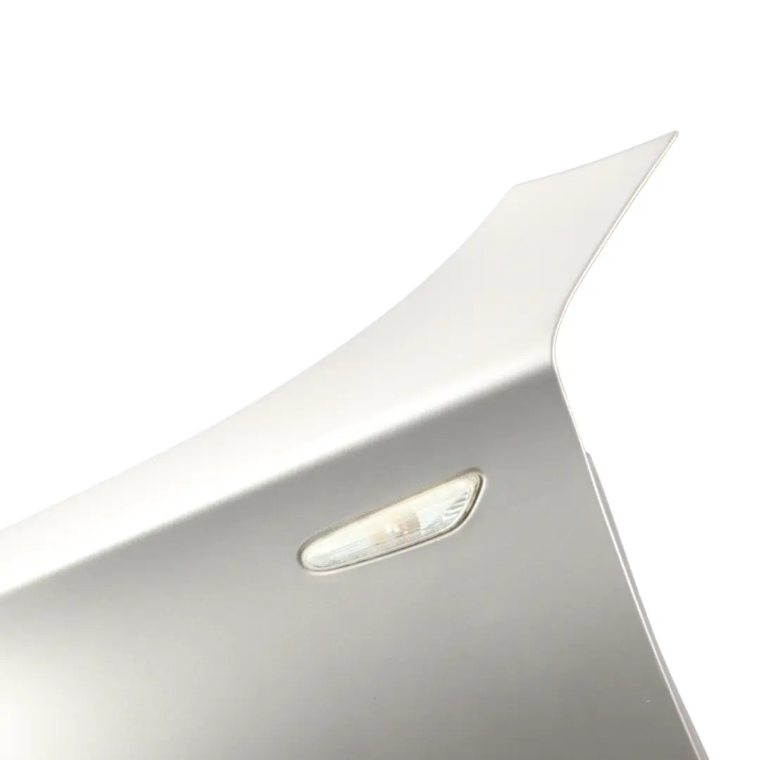 Side Panel BMW E81 E87 Wing Fender Front Left N/S Kaschmirsilber Silver - A72  - SKU 7133227-KAS - Part number 7133227