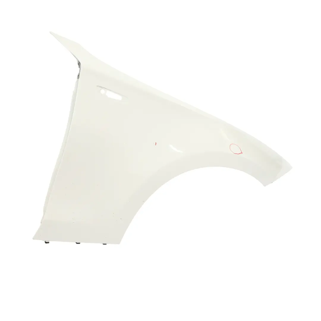 Pannello Laterale BMW E81 E87 Parafango Anteriore Destro Alpinweiss Bianco - 300