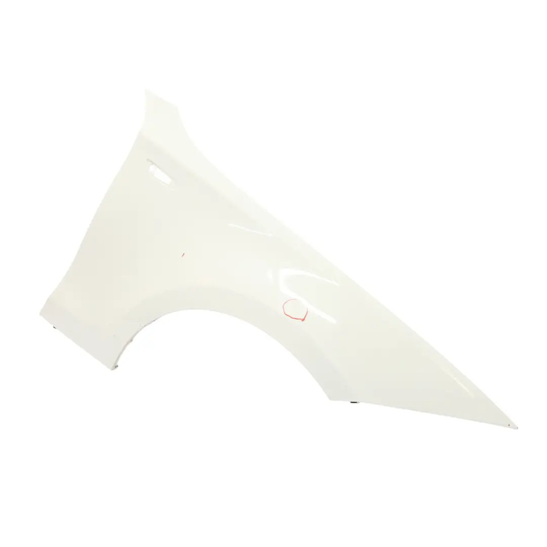 Pannello Laterale BMW E81 E87 Parafango Anteriore Destro Alpinweiss Bianco - 300