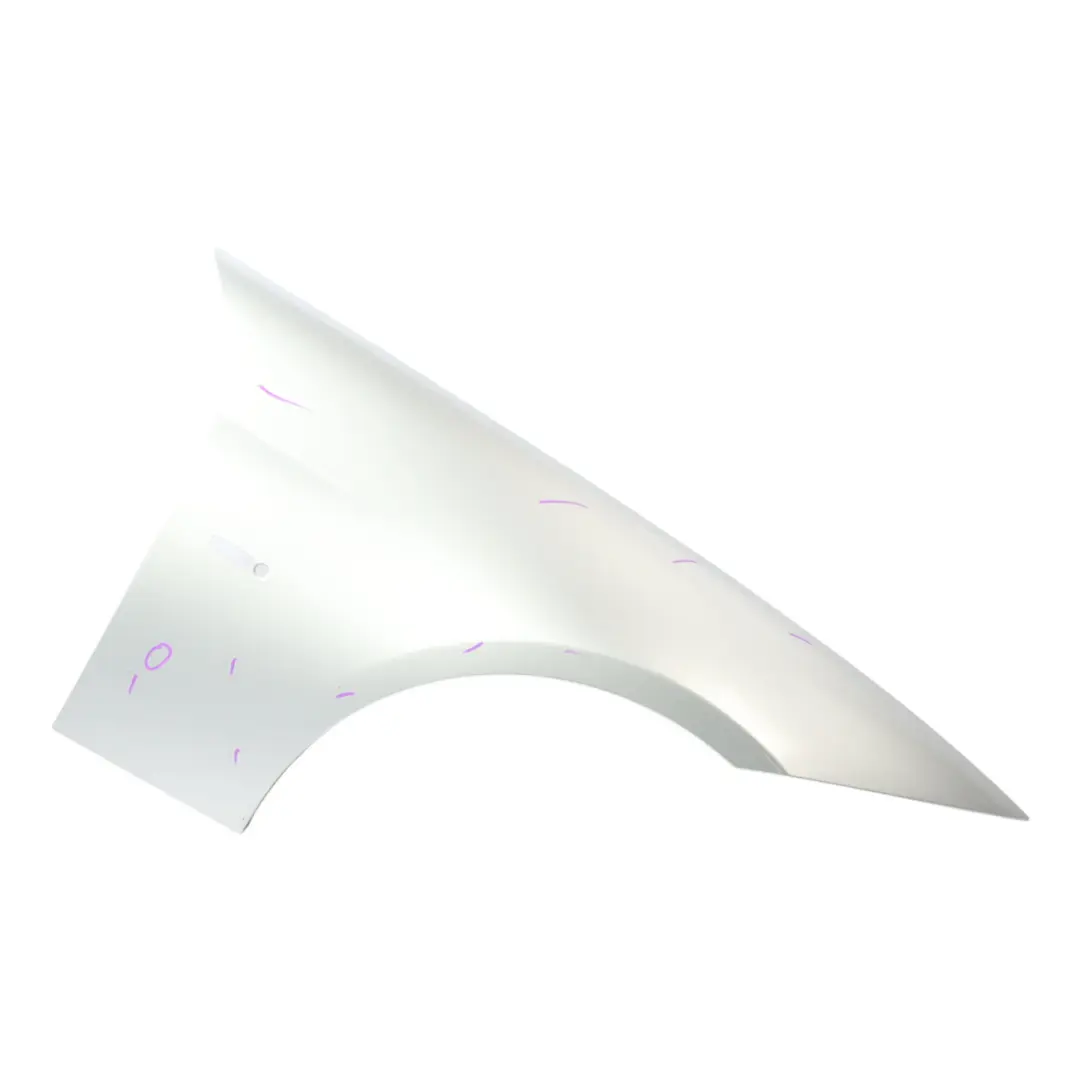 Side Panel BMW E90 E91 Fender Wing Front Right O/S Titansilber Silver - 354