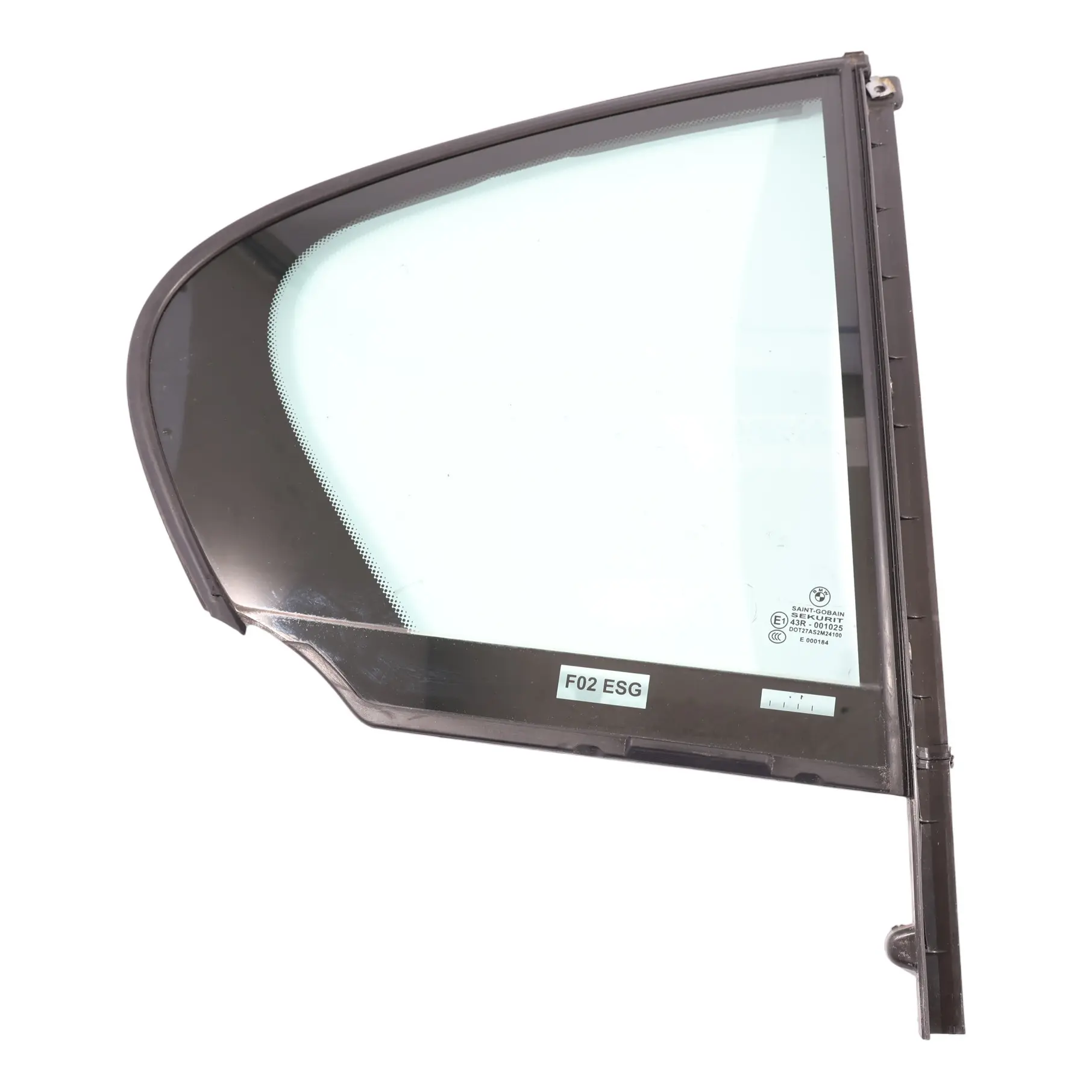 BMW F02 Side Window Glass Rear Right Door O/S Fixed Green Glazing AS2 7177850
