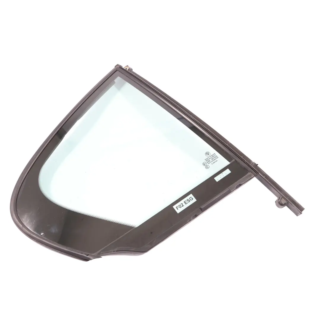BMW F02 Side Window Glass Rear Right Door O/S Fixed Green Glazing AS2 7177850