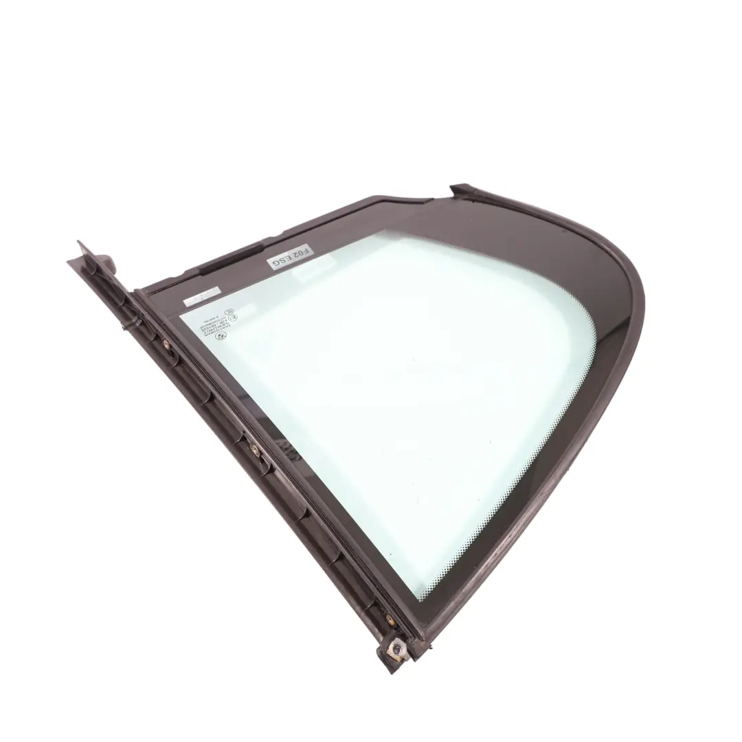 BMW F02 Side Window Glass Rear Right Door O/S Fixed Green Glazing AS2 7177850