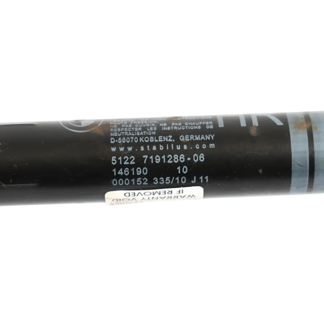 Door Limiter BMW F01 F02 F03 F04 Damper Strut Rear Right O/S  - SKU 7191286 - Part number 7191286