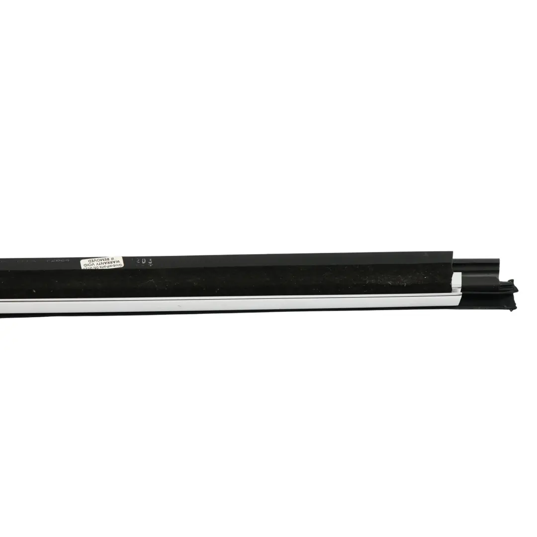 BMW F02 Puerta Interior Embellecedor Canal Tira Ventana Trasera Derecha 7206452