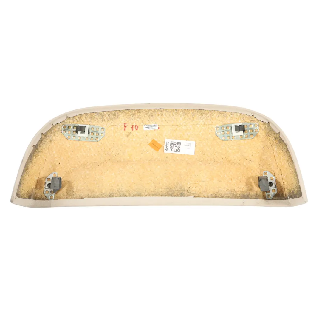 Funda Respaldo BMW F07 F10 F11 Asiento Delantero Panel Trasero Beige 7232091