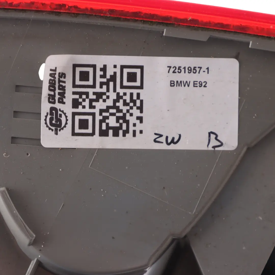 BMW E92 LCI Lampa Tył Tylna Lewa LED 7251957