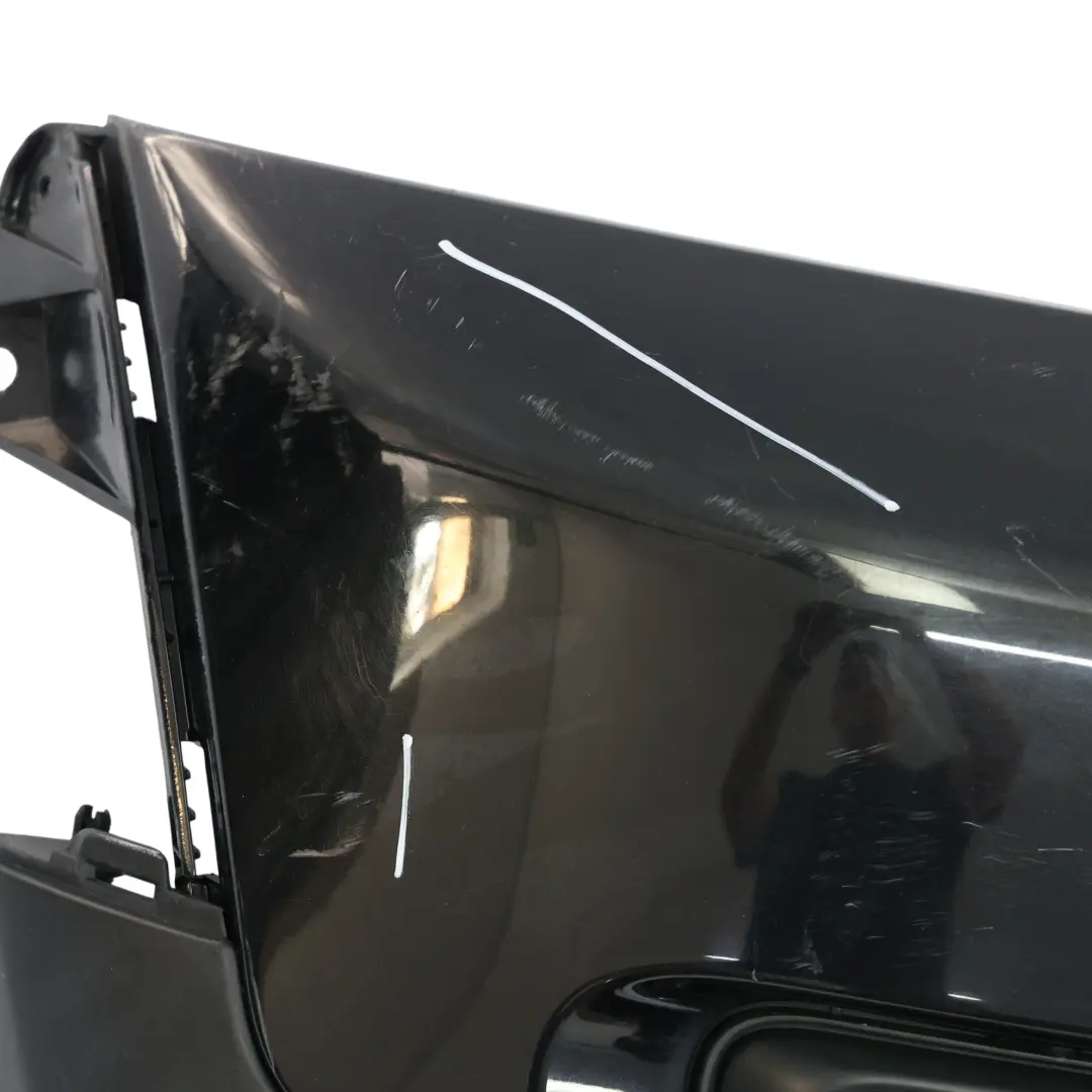 Hintere Stoßstange Mini R56 R57 LCI Cooper S PDC Trim Panel Midnight Black - A94