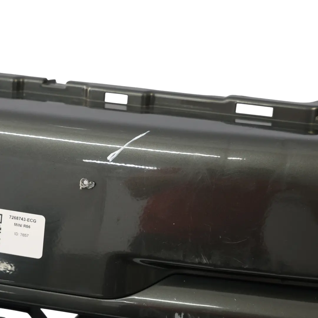 Mini R56 LCI Front Bumper R57 Cooper S Trim Panel Eclipse Grey Metallic - B24